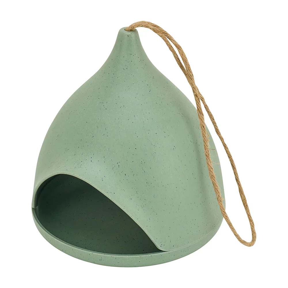 Bamboo Igloo Bird House - Image 2