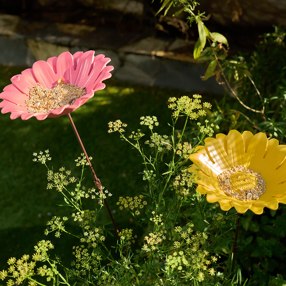 Bird Bath Bamboo Sunflower - Image 2