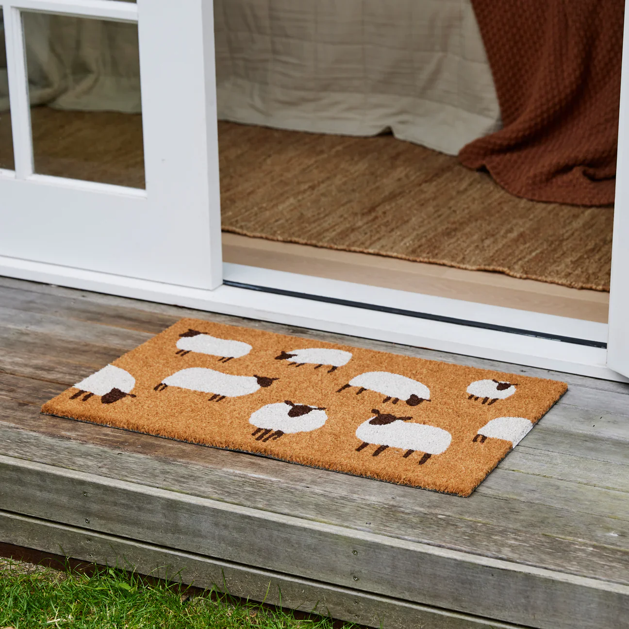 Flock of Sheep Doormat - Image 2