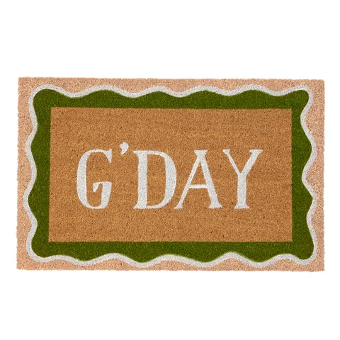 G'Day Doormat - PVC Backed Coir
