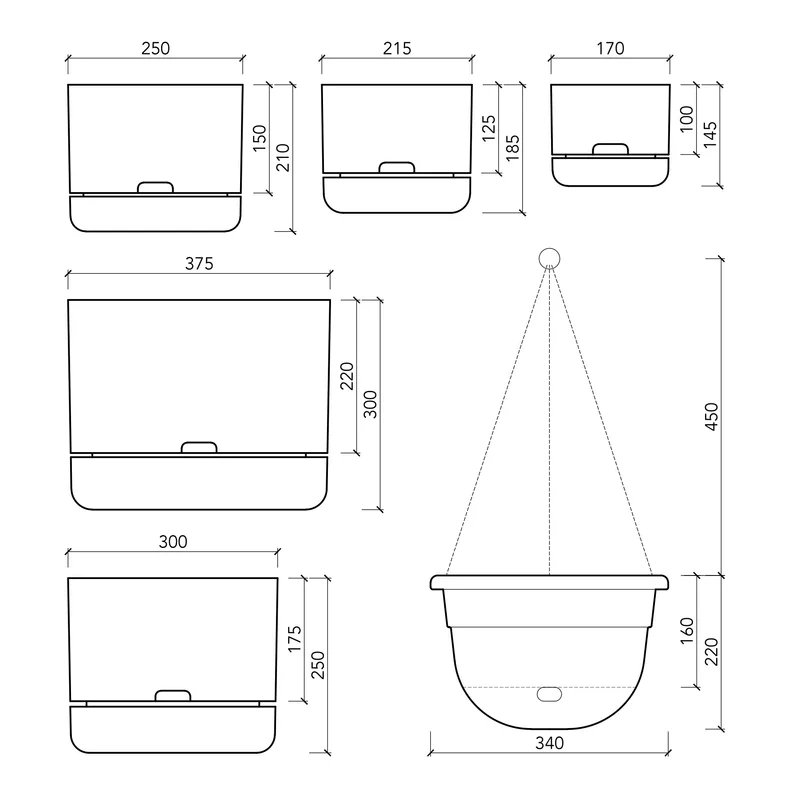 Mr Kitly Self Watering Pot 300MM - Image 7