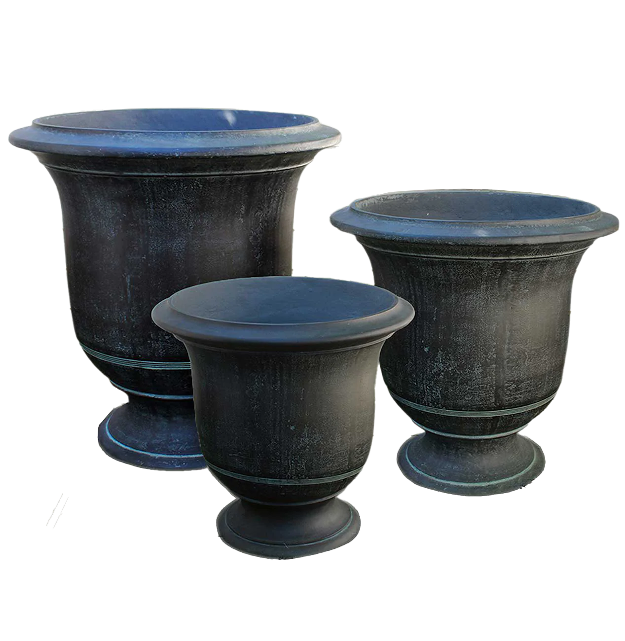 Pietro Anduze Textured Urn - Image 2
