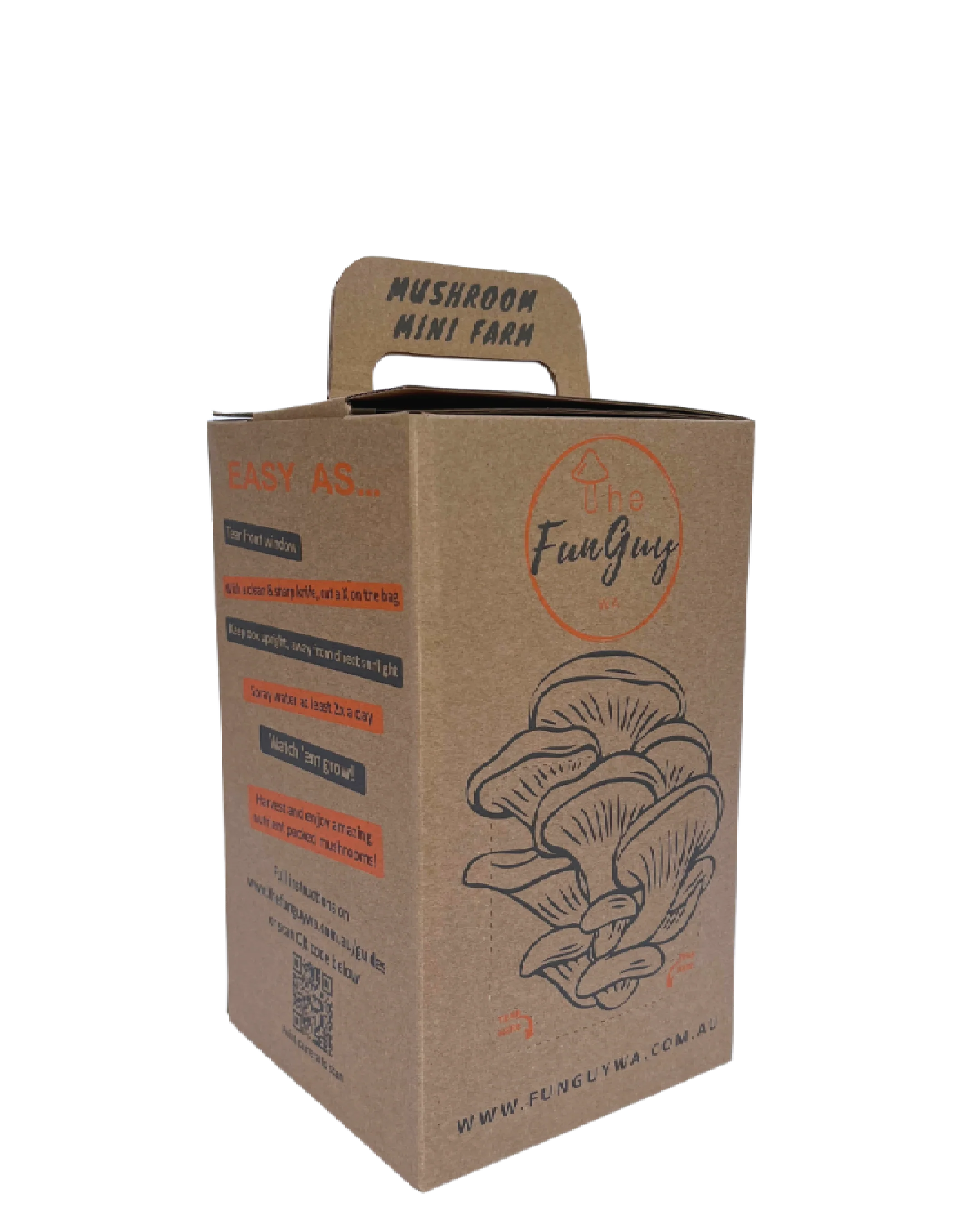Pink Oyster Mushroom Grow Kit