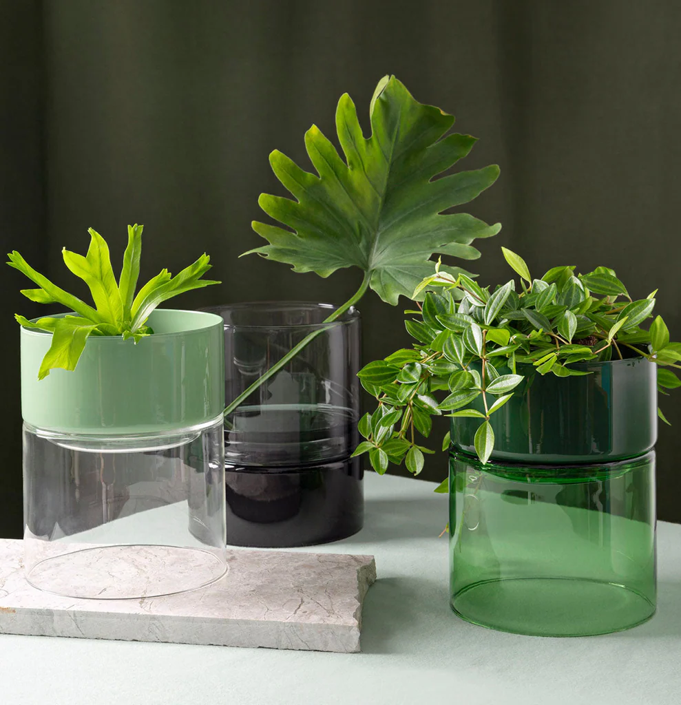 Studio Milligram Glass Flip Planter - Image 3
